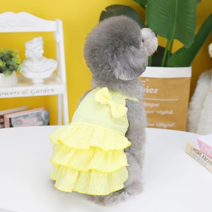  Spring/Summer Thin Dog/Cat Tutu Dress