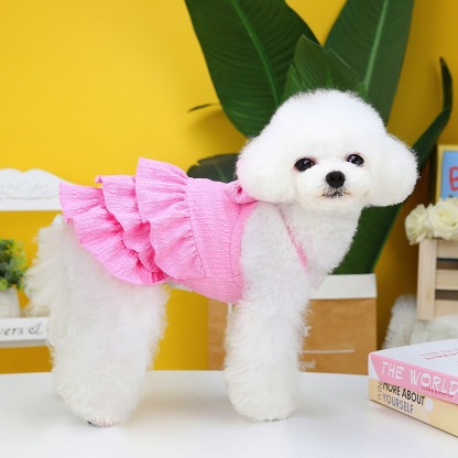  Spring/Summer Thin Dog/Cat Tutu Dress