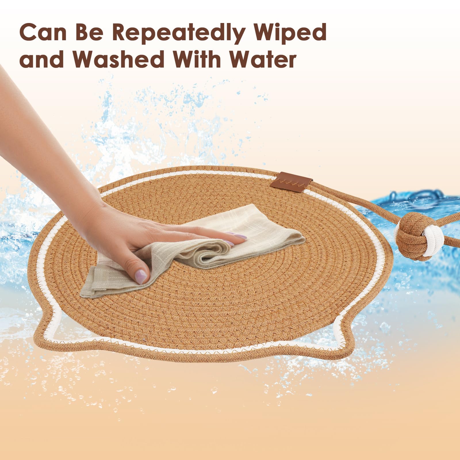  Durable Sisal Cat Scratcher Mat