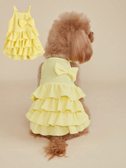  Spring/Summer Thin Dog/Cat Tutu Dress
