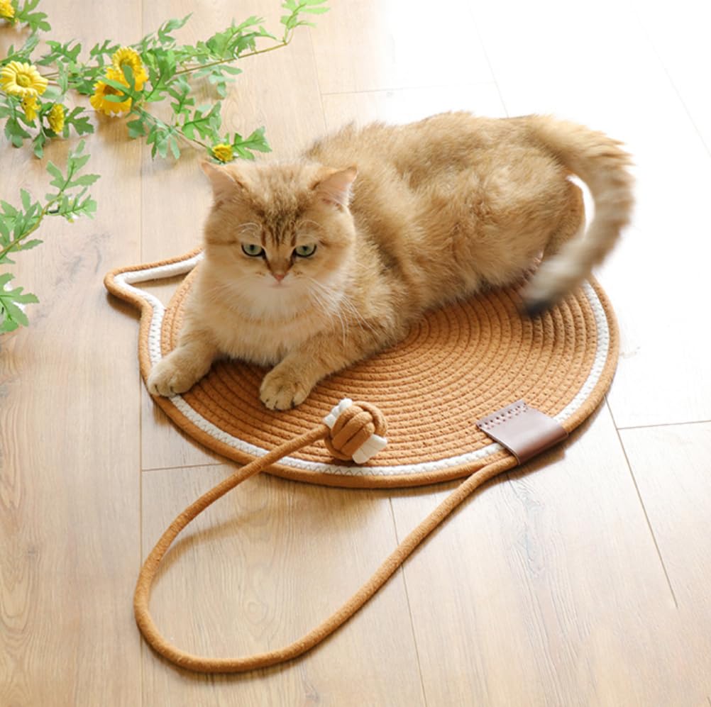  Durable Sisal Cat Scratcher Mat