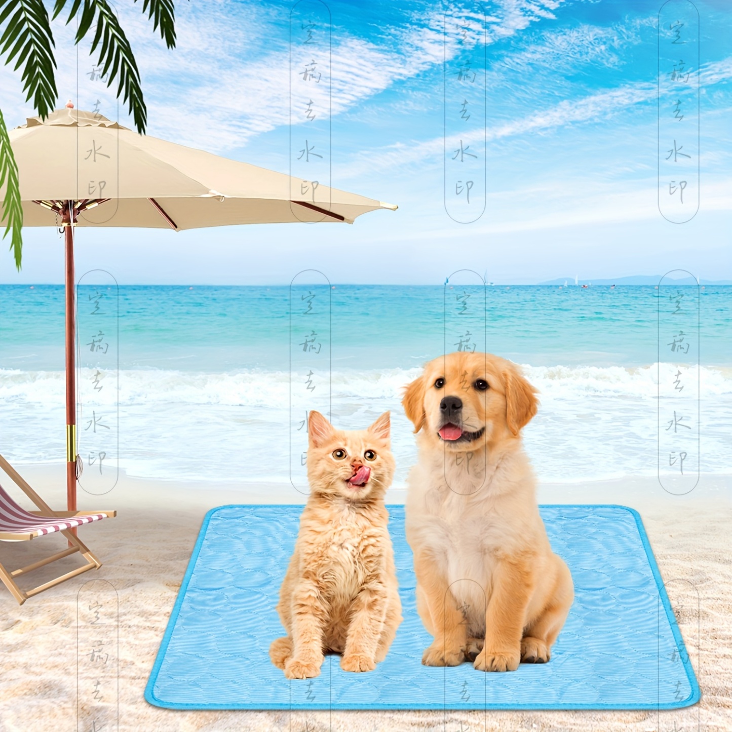  Instant Cool Dog Bed - Dog Cooling Mat