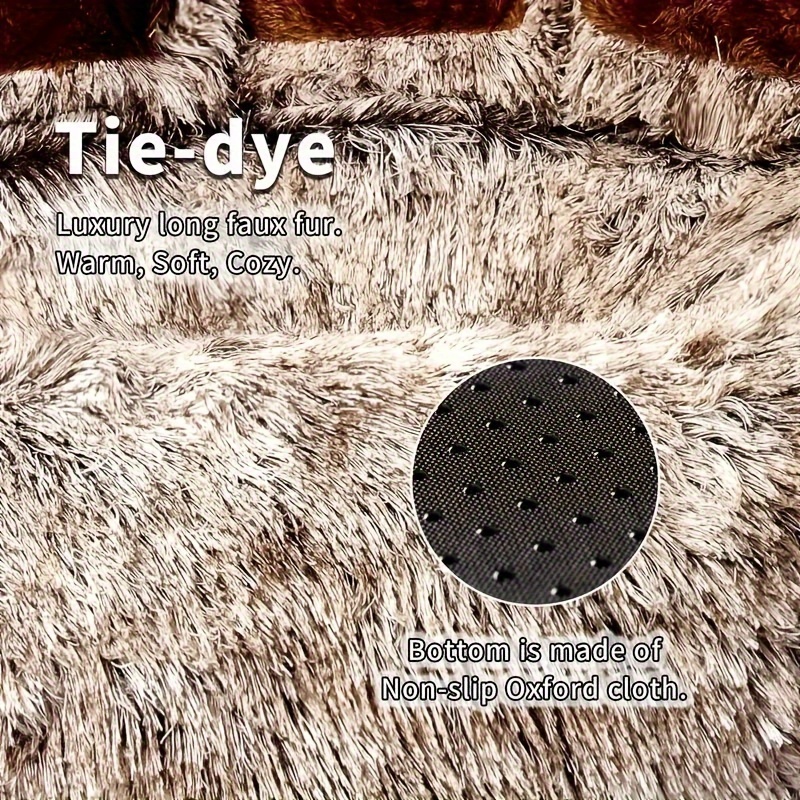 [Cozy | Plush] Soft Faux Fur Cozy Plush Paw-Shaped Pet Bed 
