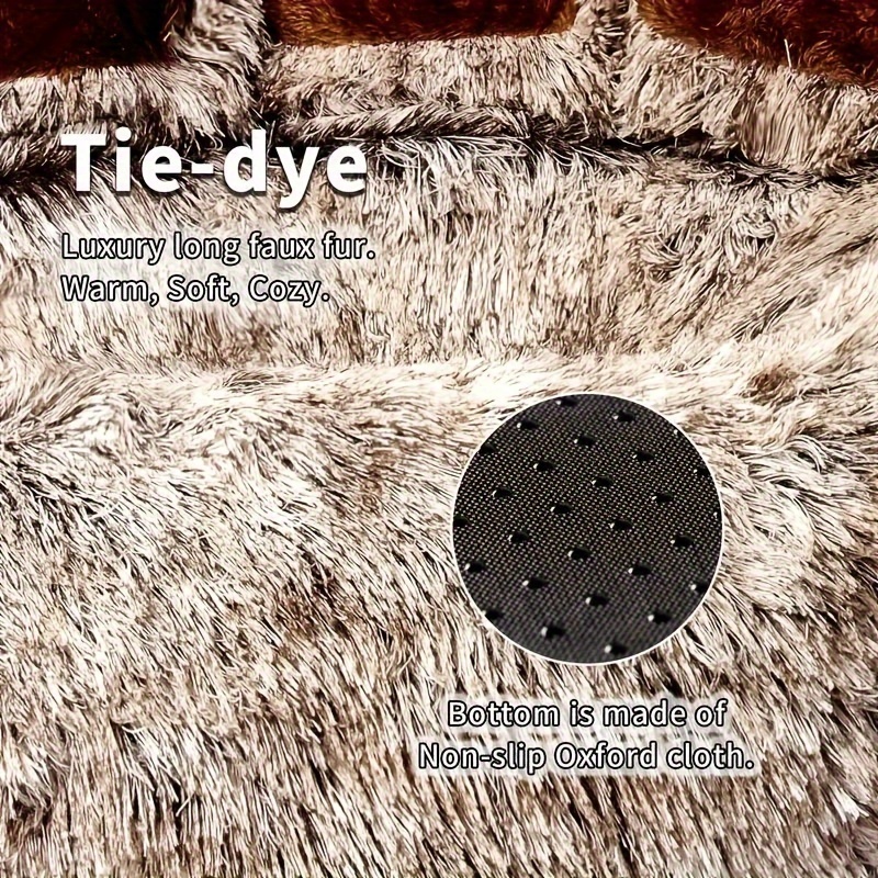 [Cozy | Plush] Soft Faux Fur Cozy Plush Paw-Shaped Pet Bed 