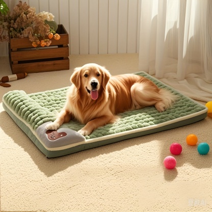 Comfortable And Thickened Cat Bed, Cat Sleeping Mat, Cat Stepping Milk Mat, Detachable And Washable Cat Bed Pet Supplies