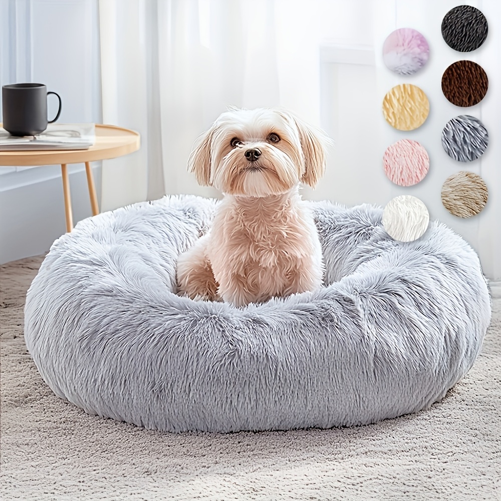 Cozy Soft Donut Cuddler Bed 