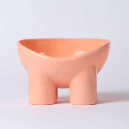 Sleek Design Elevated Pet Bowl with Stand - Neck-Friendly