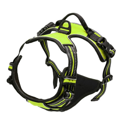 Reflective Harness Large and Medium Dog Chest Harness Vest Style Dog Traction