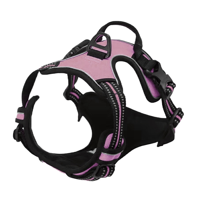 Reflective Harness Large and Medium Dog Chest Harness Vest Style Dog Traction