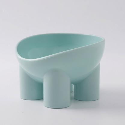 Sleek Design Elevated Pet Bowl with Stand - Neck-Friendly