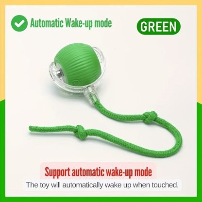 Smart Electric Cat Ball Toy with Rope