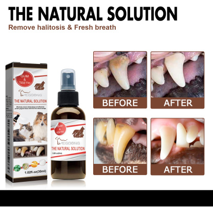 PET TEETH CLEANING SPRAY