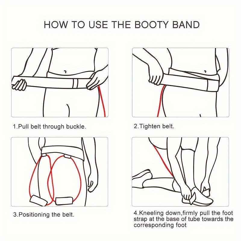 Yoga Leg Slimming and Butt Lifting Elastic Traction Belt