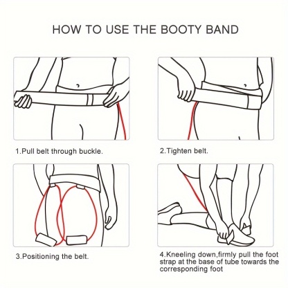 Yoga Leg Slimming and Butt Lifting Elastic Traction Belt