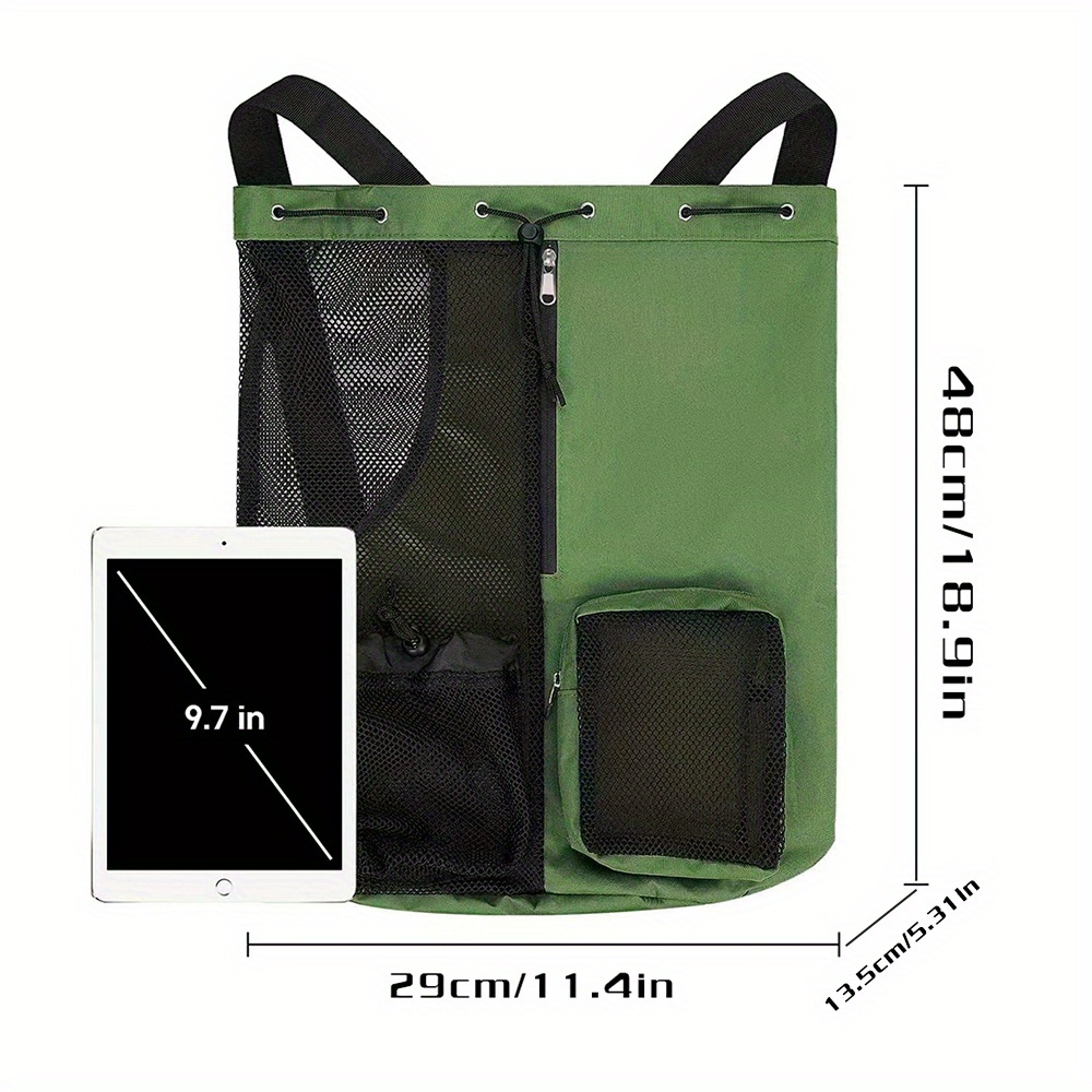 Running Clothing Accessories Quick Dry Mesh Beach Bag