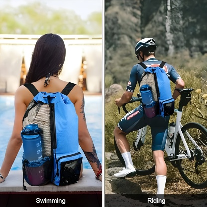 Running Clothing Accessories Quick Dry Mesh Beach Bag