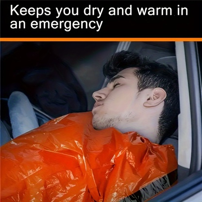 2pcs Portable Emergency Survival Sleeping Bag Camping & Travel