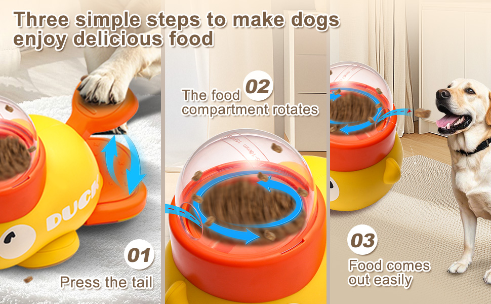 Three simple steps to make dogsenjoy delicious food