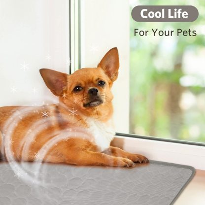  Instant Cool Dog Bed - Dog Cooling Mat