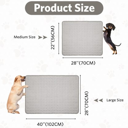  Instant Cool Dog Bed - Dog Cooling Mat