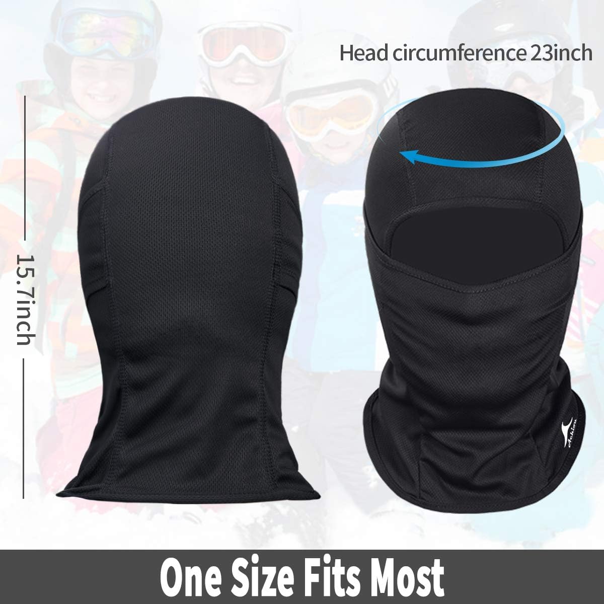 Ski Mask for Men Women, Balaclava Face Cover, Shiesty Mask UV Protector Lightweight