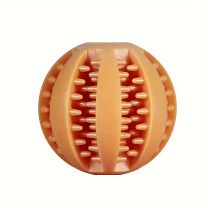 1PC Dog Ball Toys For Small Dogs Interactive Elasticity Puppy Chew Toy Tooth Cleaning Rubber Food Ball Toy 