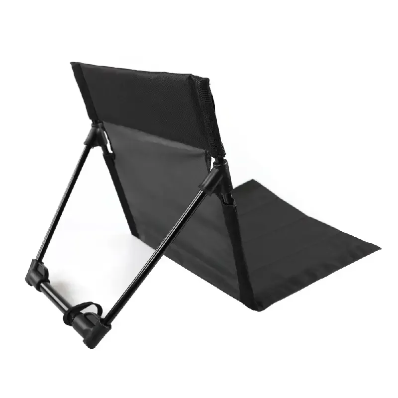 Outdoor Portable Light Aluminum Chair Camping Beach Folding Moon Chair Self