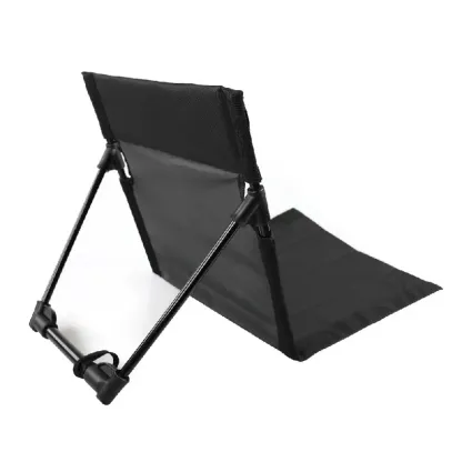 Outdoor Portable Light Aluminum Chair Camping Beach Folding Moon Chair Self