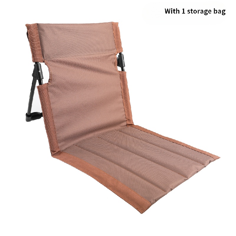 Outdoor Portable Light Aluminum Chair Camping Beach Folding Moon Chair Self