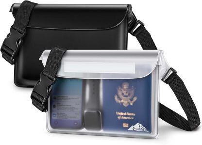 Waterproof Fanny Pack, Waterproof Pouch Dry Bag 2/3/4 Pack for Phone Passport Purse