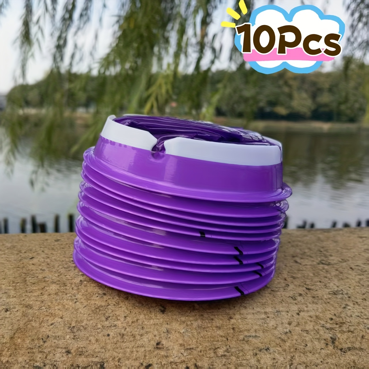 10pcs Durable Leak-Proof Travel Vomit Bags
