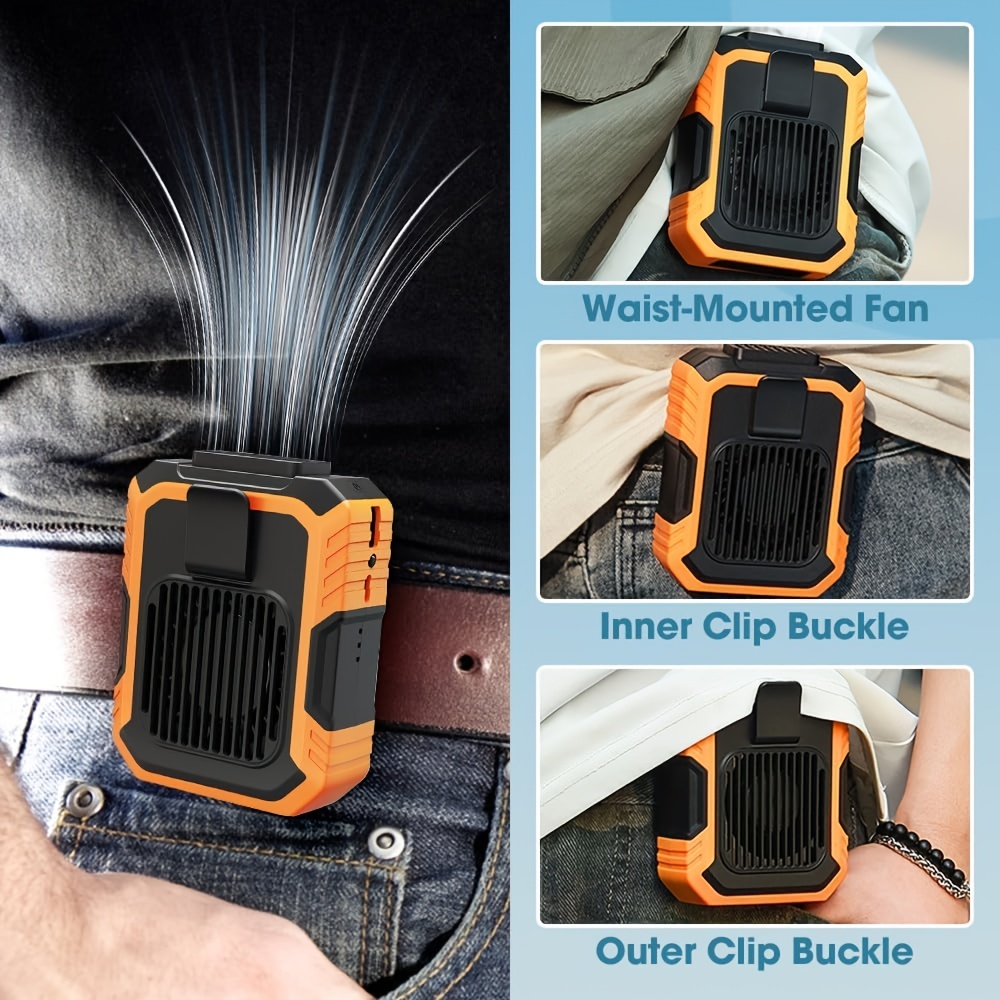 Three-in-One Portable Fan With Mobile Power