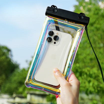 Floating Laser Waterproof Phone Bag with Touch Screen Function