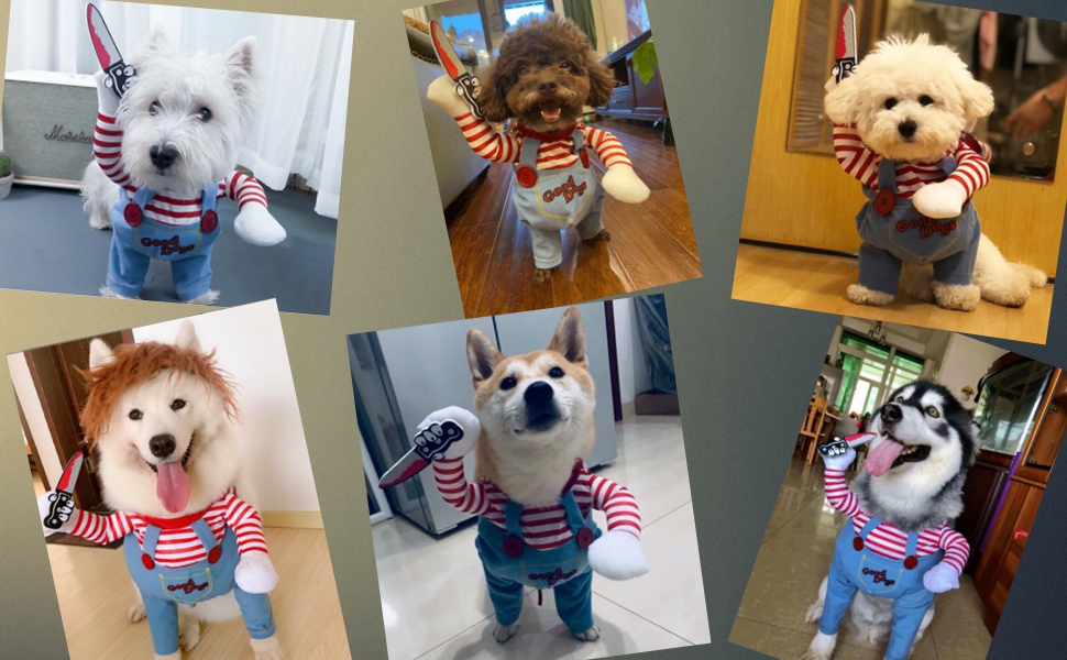 Deadly Doll Dog Costume