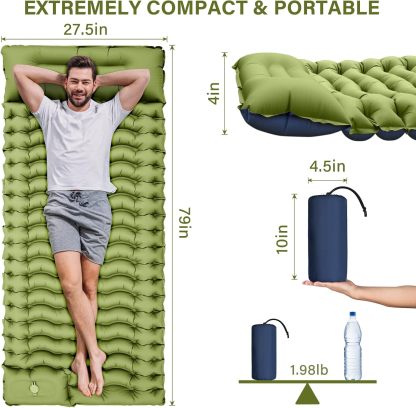 Camping Sleeping Pad Ultralight Camping Mat