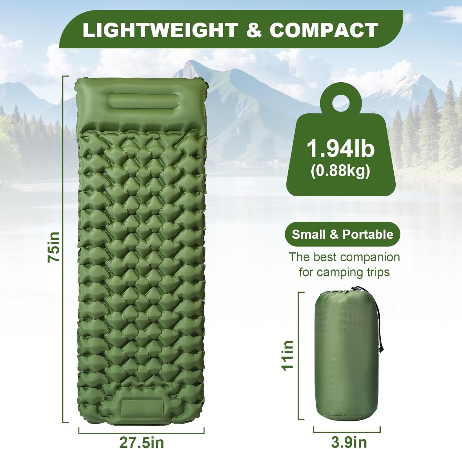 Sleeping Pad for Camping