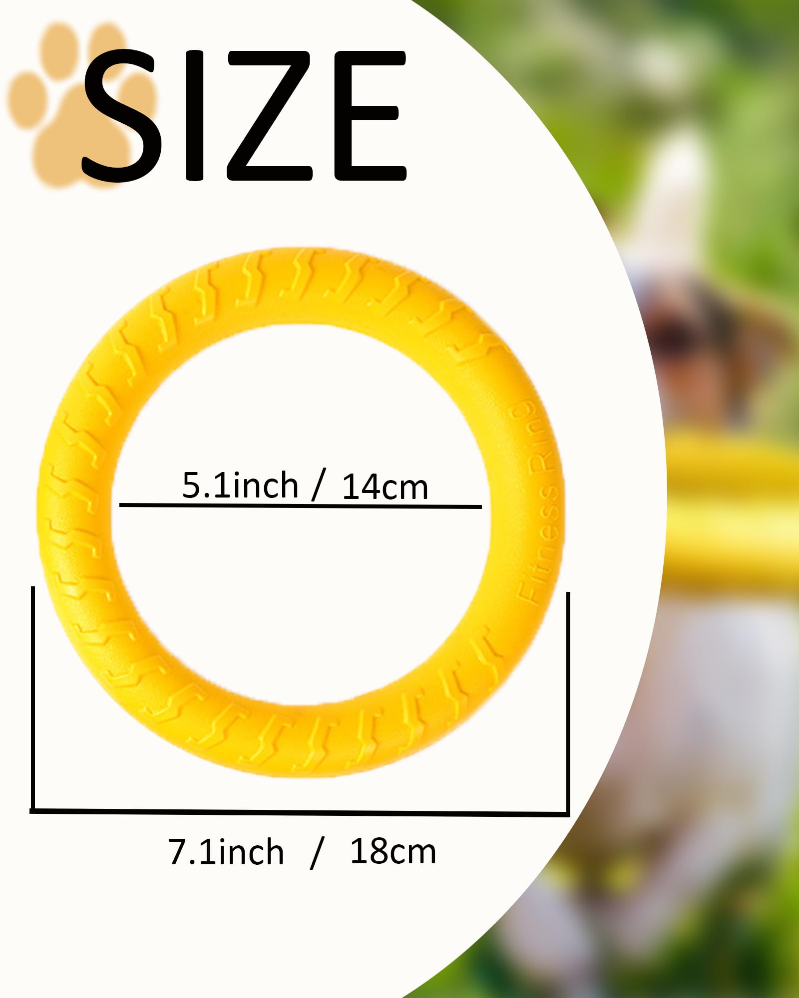 Dog Flying Disc Dog Training Toys/Dog Chew Toy