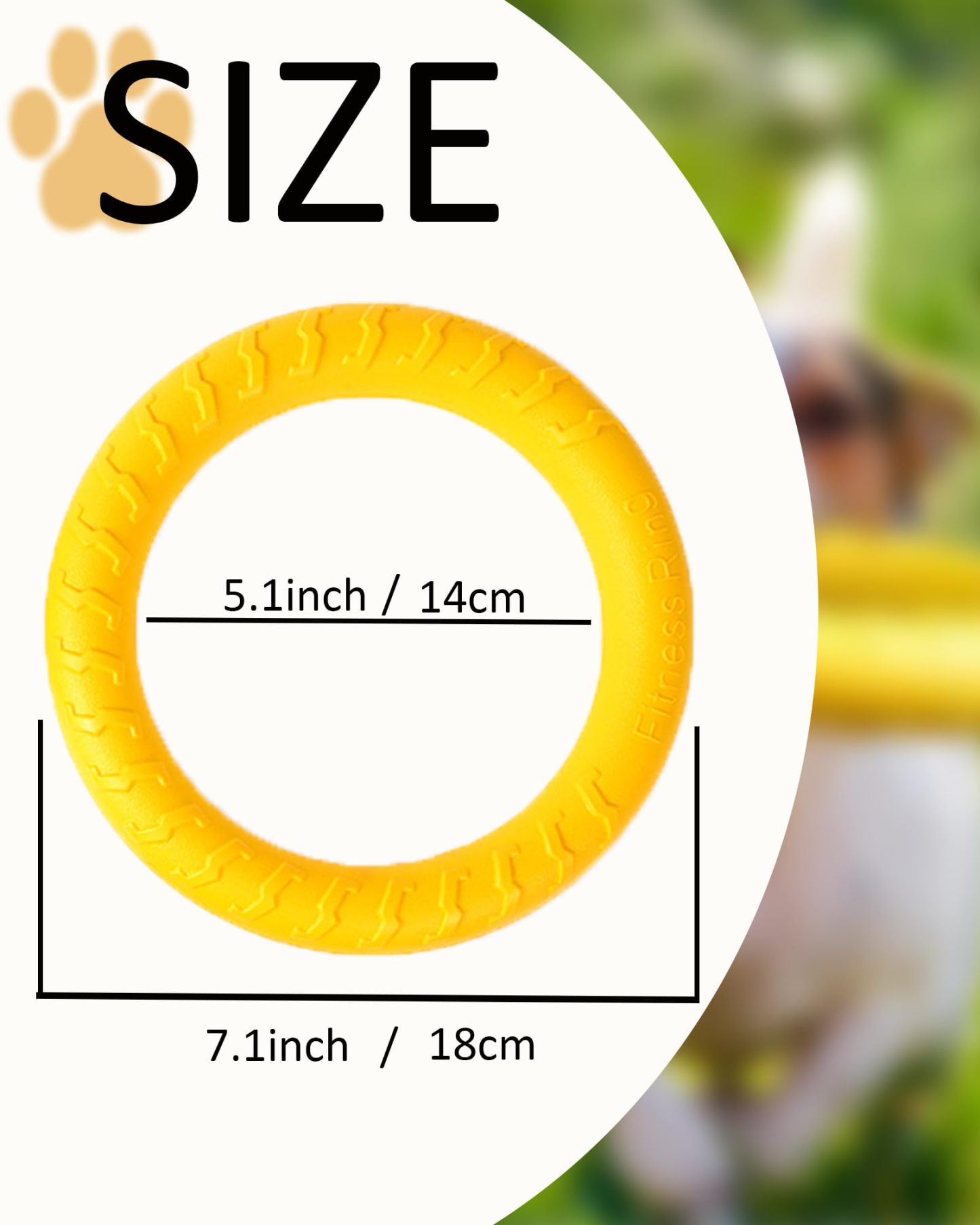 Dog Flying Disc Dog Training Toys/Dog Chew Toy