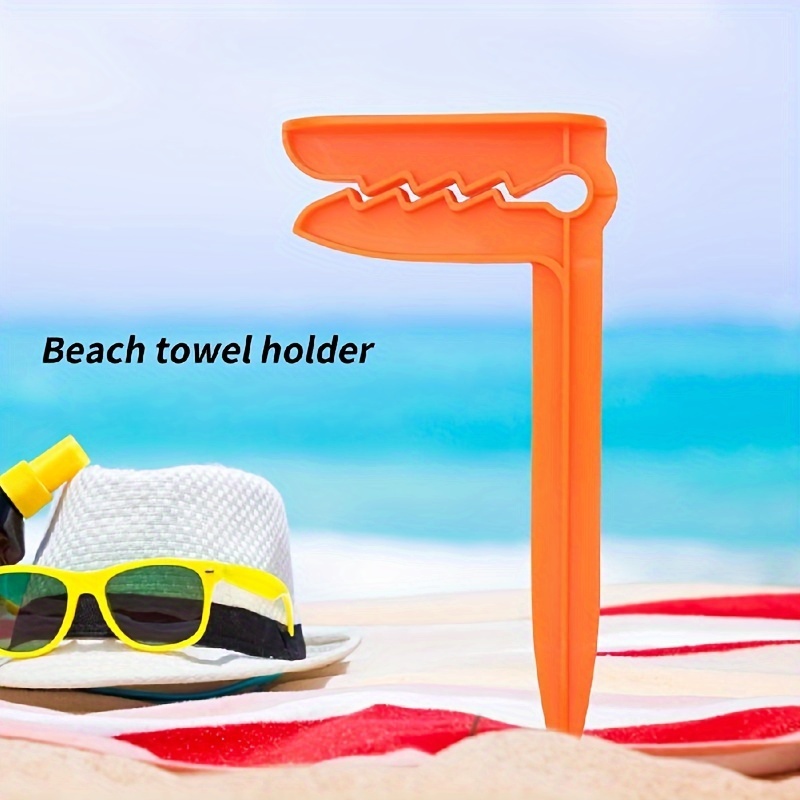 4pcs Outdoor Beach Towel Clips