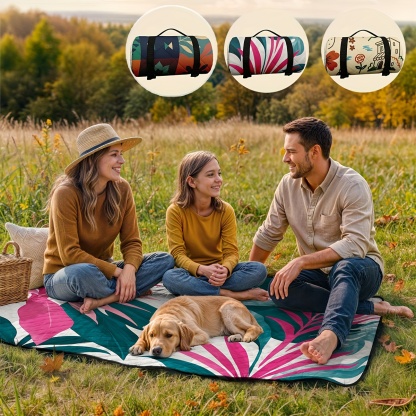Large Soft Padded Foldable Picnic Blanket