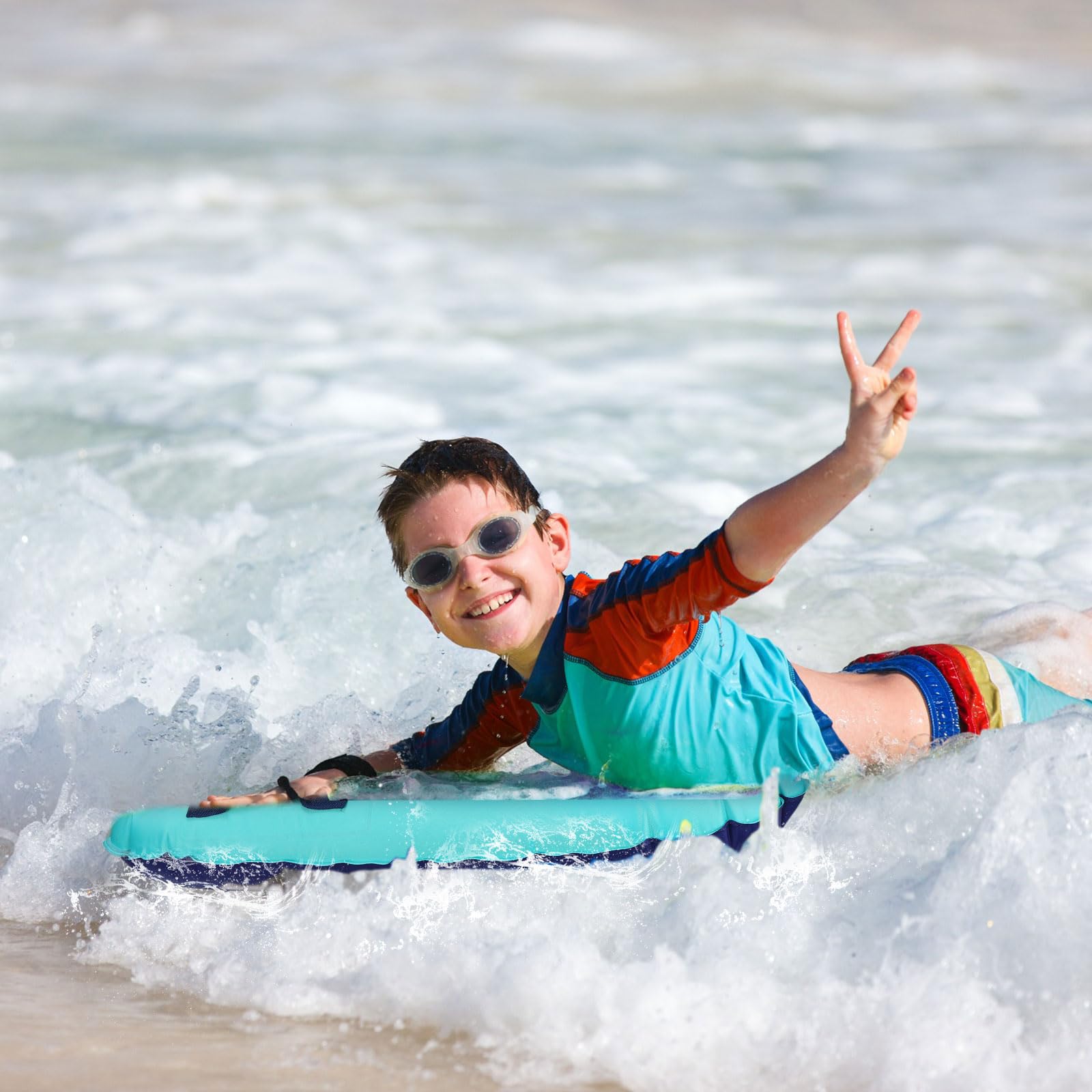Portable Inflatable Surfboard for Outdoors
