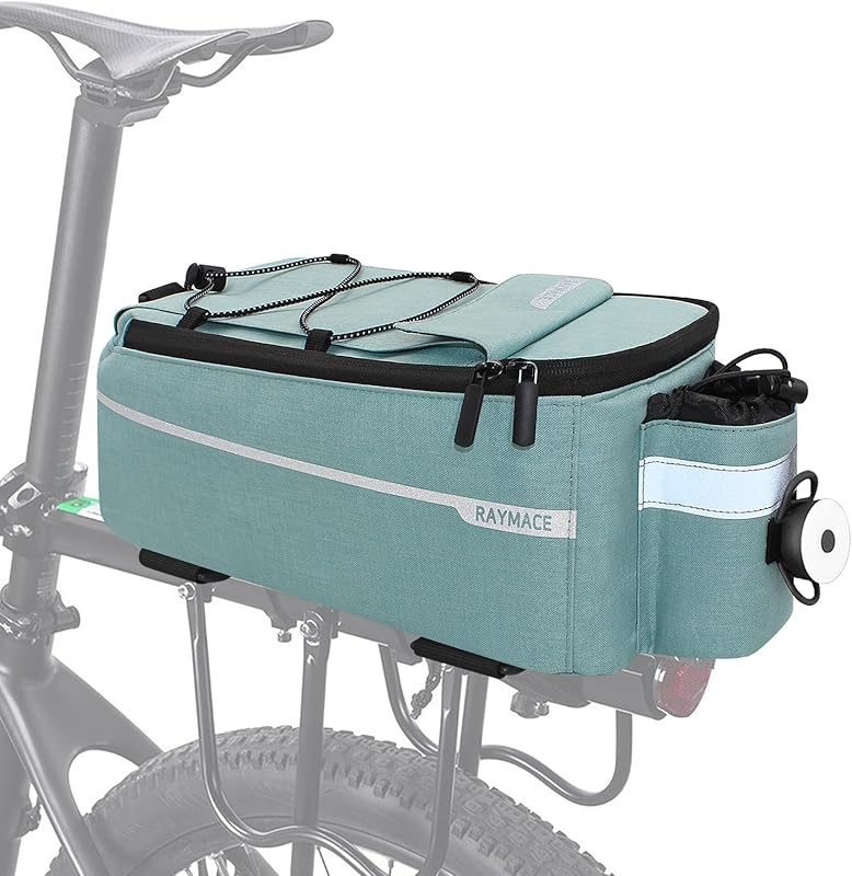 Bike Rear Rack Bag with Tail Light