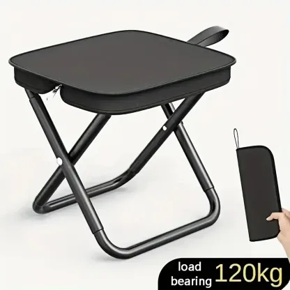 Portable Outdoor Picnic Camping Stool with Carry Bag