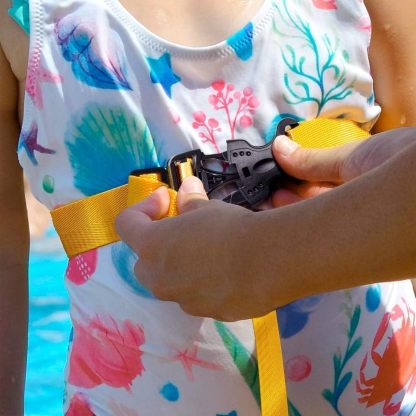 Swim Float Kids Back Belt: Pool Bubble Water Trainer Training Device 3-12 Year Old