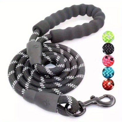 Reflective Dog Leash with Comfort Padded Handle