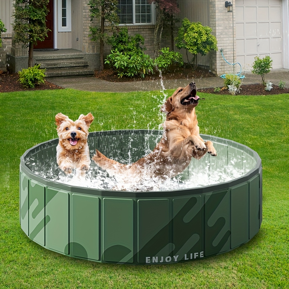 Foldable Dog Swimming Cooling Bathtub