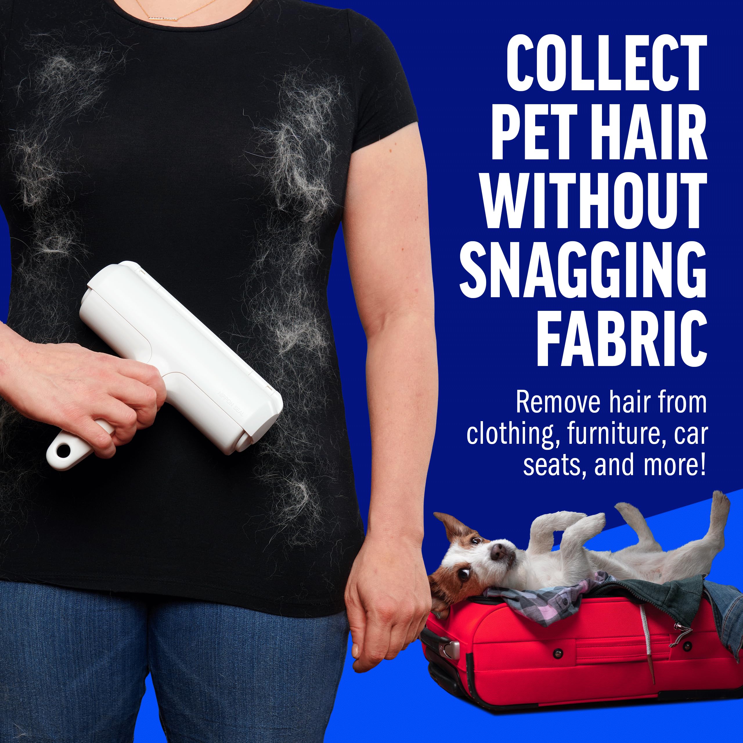 Pet Hair Removal Artifact Roller Brush