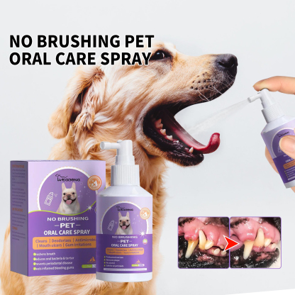 NO BRUSHING PET ORAL CARE SPRAY