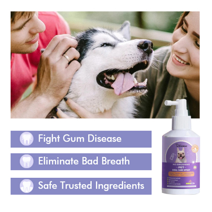 NO BRUSHING PET ORAL CARE SPRAY