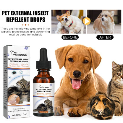 PET EXTERNAL INSECT REPELLENT DROPS